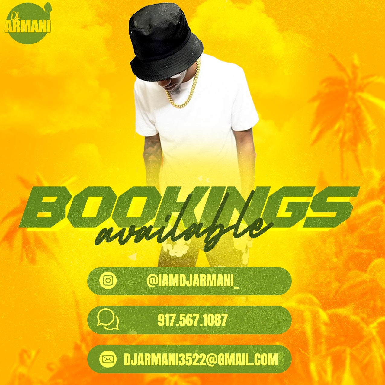 Booking Flyer