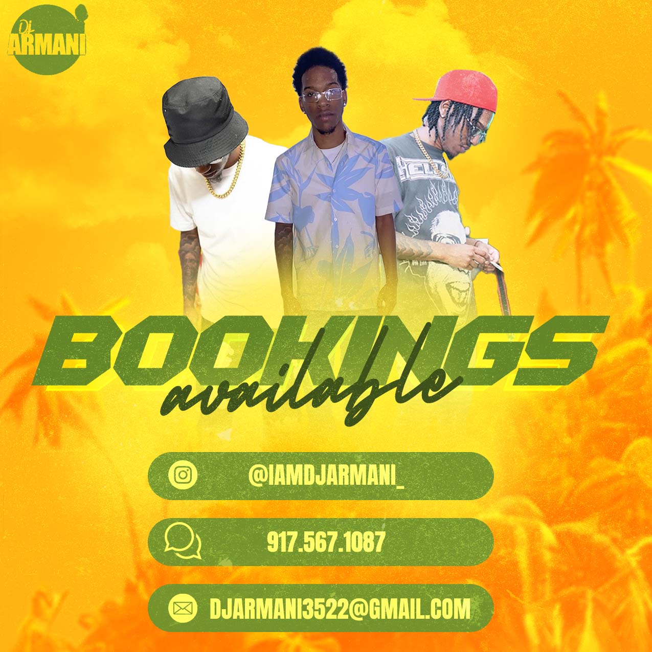 Booking Flyer