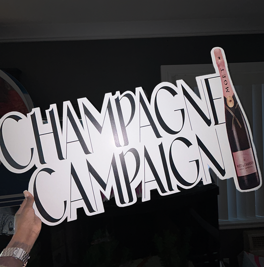 Champagne Campaign (24"x36")