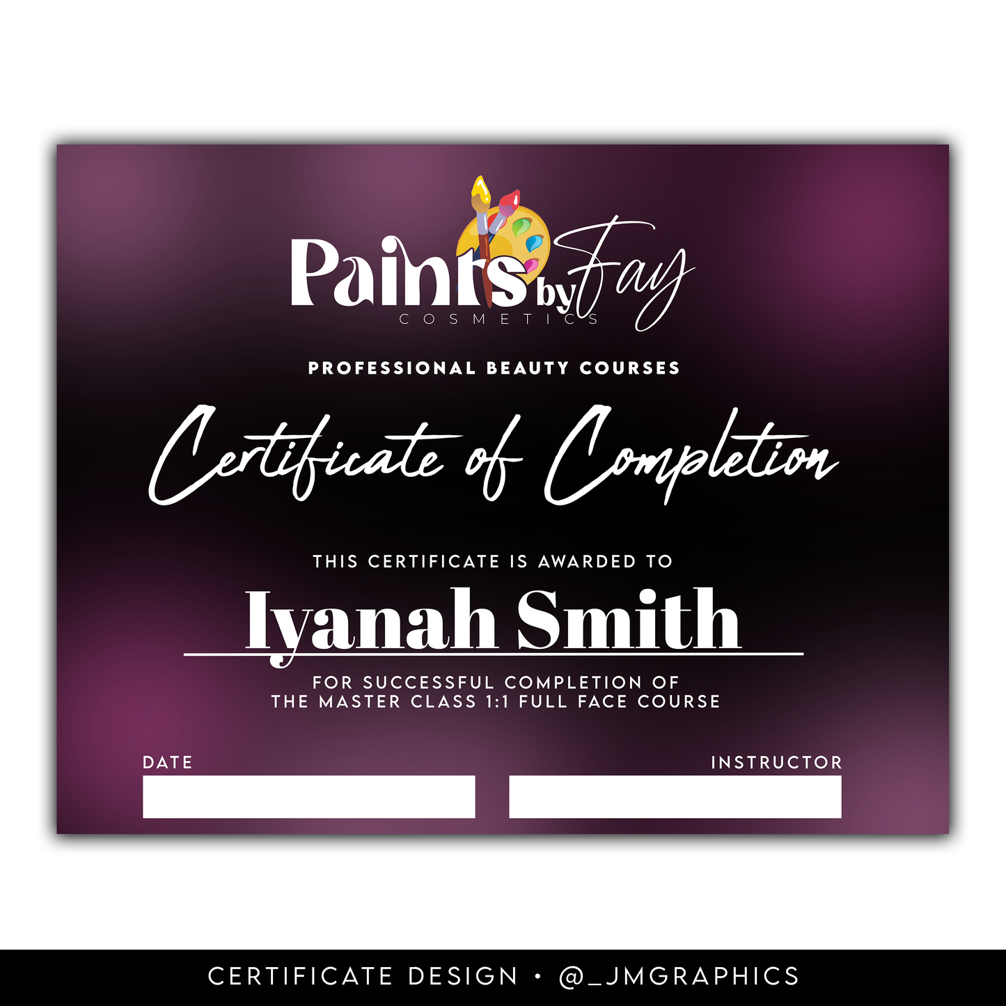 Certificate Design