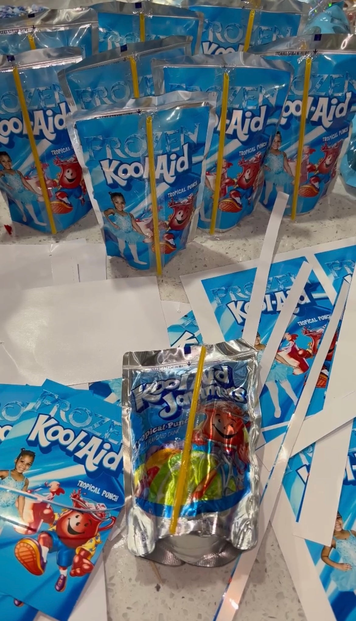 Custom Juice Pouches